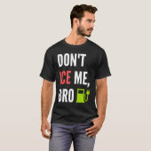 Funny Don't Ice Me Bro Electric Car Tシャツ (正面フル)