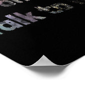 Funny Don't Talk To Me S Quote Don't Talk To Me Co ポスター (角)