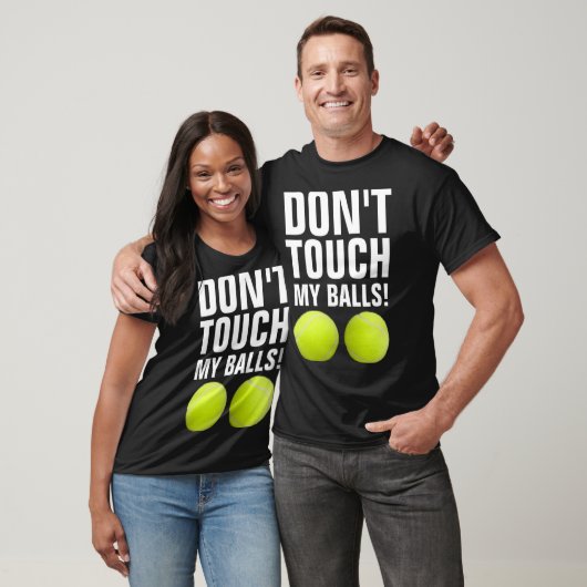 Funny Dont Touch My Pandemic Tennis  Tシャツ (ユニセックス)