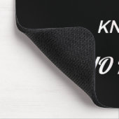 Funny Don't You Know Who I Am_ Statement Gift  マウスパッド (コーナー)