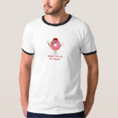 Funny Donut T-Shirt – Donut Worry Be Happy Gift Tシャツ (正面)