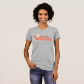 Funny Donut Worry tee Tシャツ (正面フル)