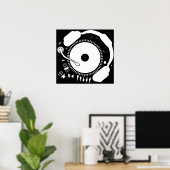 Funny_Doughnut ポスター (ホームオフィス)