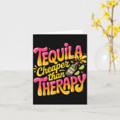 Funny drinking cinco de mayo for party men women  カード (黄色い花)