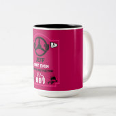 Funny Driving Instructor Gift ツートーンマグカップ (正面右)