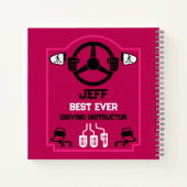 Funny Driving Instructor Gift ノートブック (裏面)