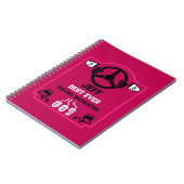 Funny Driving Instructor Gift ノートブック (左側)