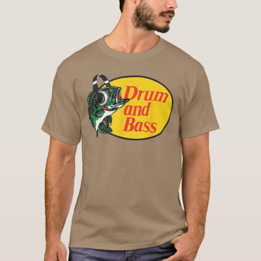 Funny Drum and Bass for Music Lovers funny friends Tシャツ (正面)