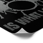 Funny Drumming Art For Men Women Drumline Drum Set ポスター (角)