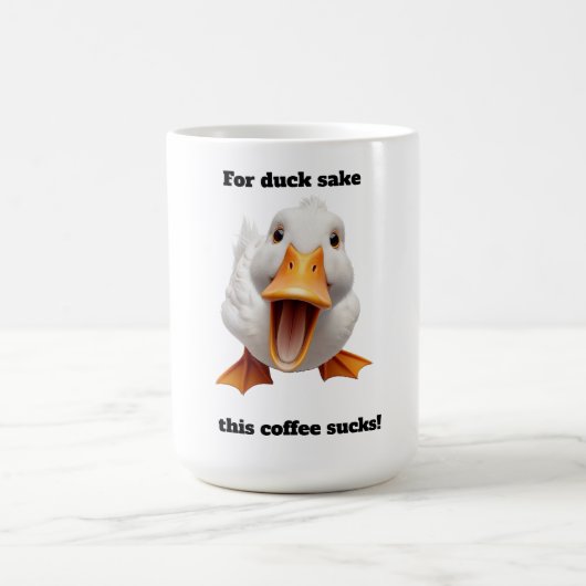 Funny Duck コーヒーマグカップ (中央)