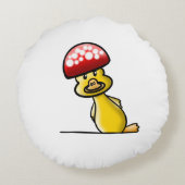 Funny duck ラウンドクッション (裏面)