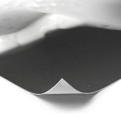 Funny Duck Bubble Bath Print, Bathroom Wall Art ポスター (角)