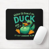 Funny Duck Graphic Men Women Teens Funny Quote マウスパッド (マウス)