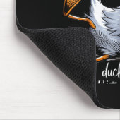 Funny Duck Graphic Tee Men Women Funny Quote マウスパッド (コーナー)