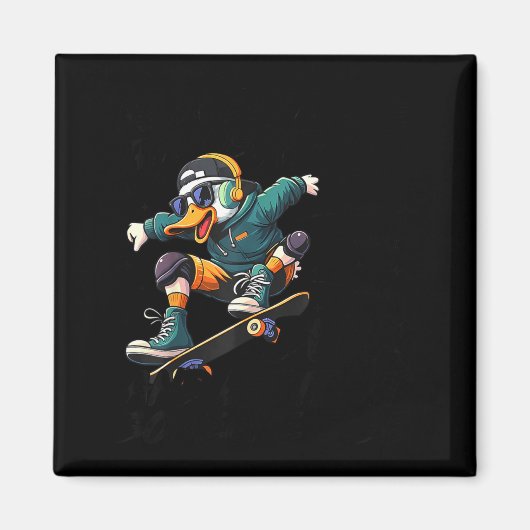 Funny Duck Graphic Tees Men Women Teens Funny Quot マグネット (正面)