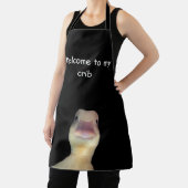 Funny Duck Meme – “Welcome to My Crib” Cute Animal エプロン (インサイチュ)