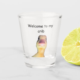 Funny Duck Meme – “Welcome to My Crib” Cute Animal ショットグラス