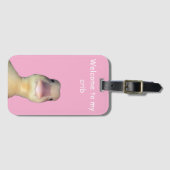 Funny Duck Meme – “Welcome to My Crib” Cute Animal ラゲッジタグ (正面横)