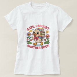 Funny Duck with Books – Book Lover Gift Tシャツ