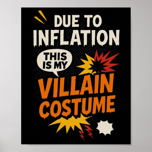 Funny Due To Inflation This Is My Villain Hallowee ポスター (正面)