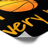 Funny Dunk You Very Much Basketball Summer Camp Sp ポスター (角)