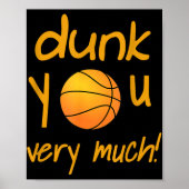 Funny Dunk You Very Much Basketball Summer Camp Sp ポスター (正面)