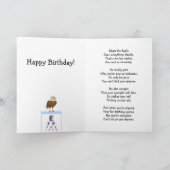 Funny Eagle Eyesight Age Burn カード (内部)