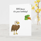 Funny Eagle Eyesight Age Burn カード (黄色い花)