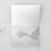 Funny Eagle Hello All Occasion Blank シーズンカード (内部)