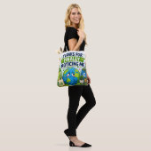 Funny Earth Day Eco Graphic トートバッグ (モデル)