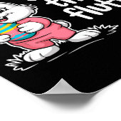 Funny Easter Bunny - What Tha Fluff  ポスター (角)