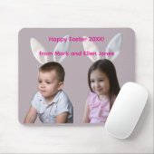 Funny Easter Children Photos Customize  マウスパッド (マウス)