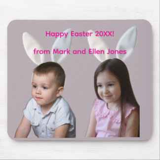 Funny Easter Children Photos Customize  マウスパッド
