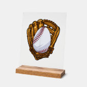 Funny Easter Egg Baseball Egg Hunting Easter Day M アクリルサイン (傾斜)