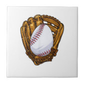 Funny Easter Egg Baseball Egg Hunting Easter Day M タイル (正面)