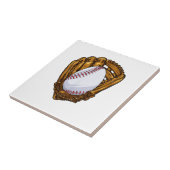 Funny Easter Egg Baseball Egg Hunting Easter Day M タイル (側面)