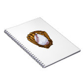 Funny Easter Egg Baseball Egg Hunting Easter Day M ノートブック (右側)