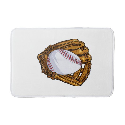 Funny Easter Egg Baseball Egg Hunting Easter Day M バスマット (正面)