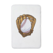 Funny Easter Egg Baseball Egg Hunting Easter Day M バスマット (正面縦)