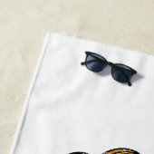 Funny Easter Egg Baseball Egg Hunting Easter Day M ビーチタオル (インサイチュ)