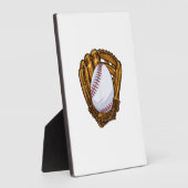 Funny Easter Egg Baseball Egg Hunting Easter Day M フォトプラーク (側面)