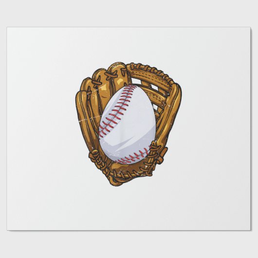 Funny Easter Egg Baseball Egg Hunting Easter Day M ラッピングペーパー (フラット)