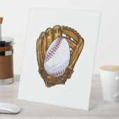 Funny Easter Egg Baseball Egg Hunting Easter Day M 台座サイン (インサイチュ)