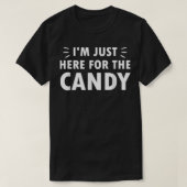 Funny Easter Egg Bunny Im Just Here For The Candy  Tシャツ (デザイン正面)