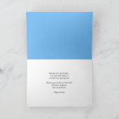 Funny Easter Golf Ball Easter Egg Hunt Humor カード (内部)