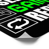 Funny Eat Sleep Game Repeat For Video Games Lovers ポスター (角)