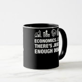Funny Economist Economics Teacher Math Lover  マグカップ (正面右)