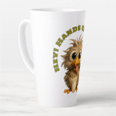 Funny Egg Guard カフェラテマグ (左アングル)