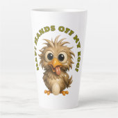 Funny Egg Guard カフェラテマグ (正面)