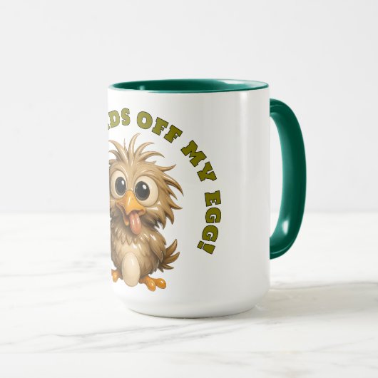 Funny Egg Guard マグカップ (正面右)